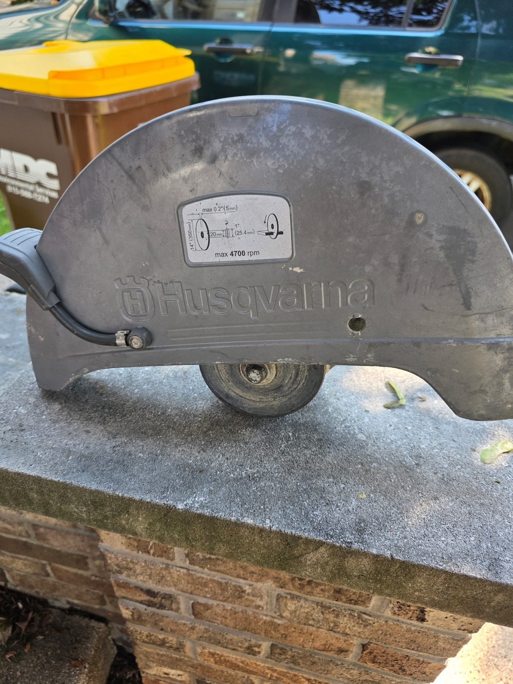 Husqvarna Gray Circular Saw Blade Guard